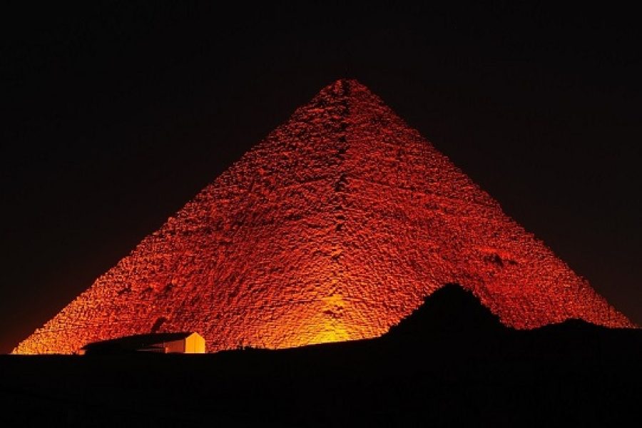 Sound and Light Show at the Pyramids