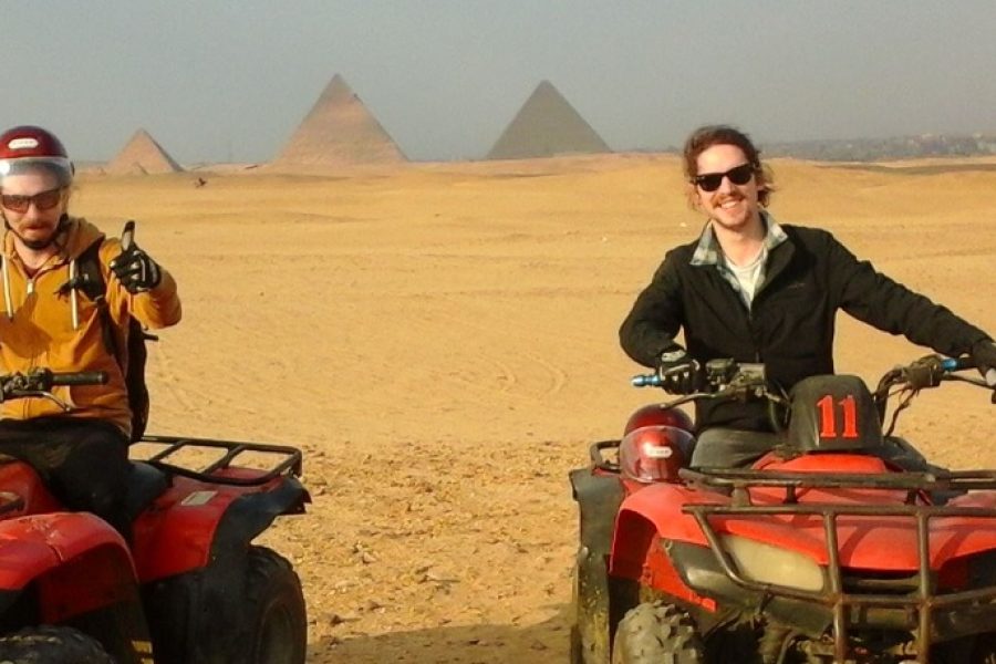 Desert Safari by Quad Bike at Giza Pyramids